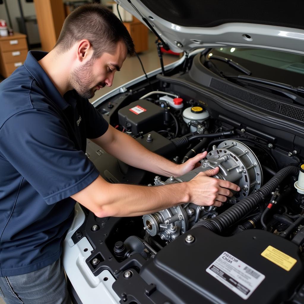 Inspecting a Jeep Cherokee Transmission