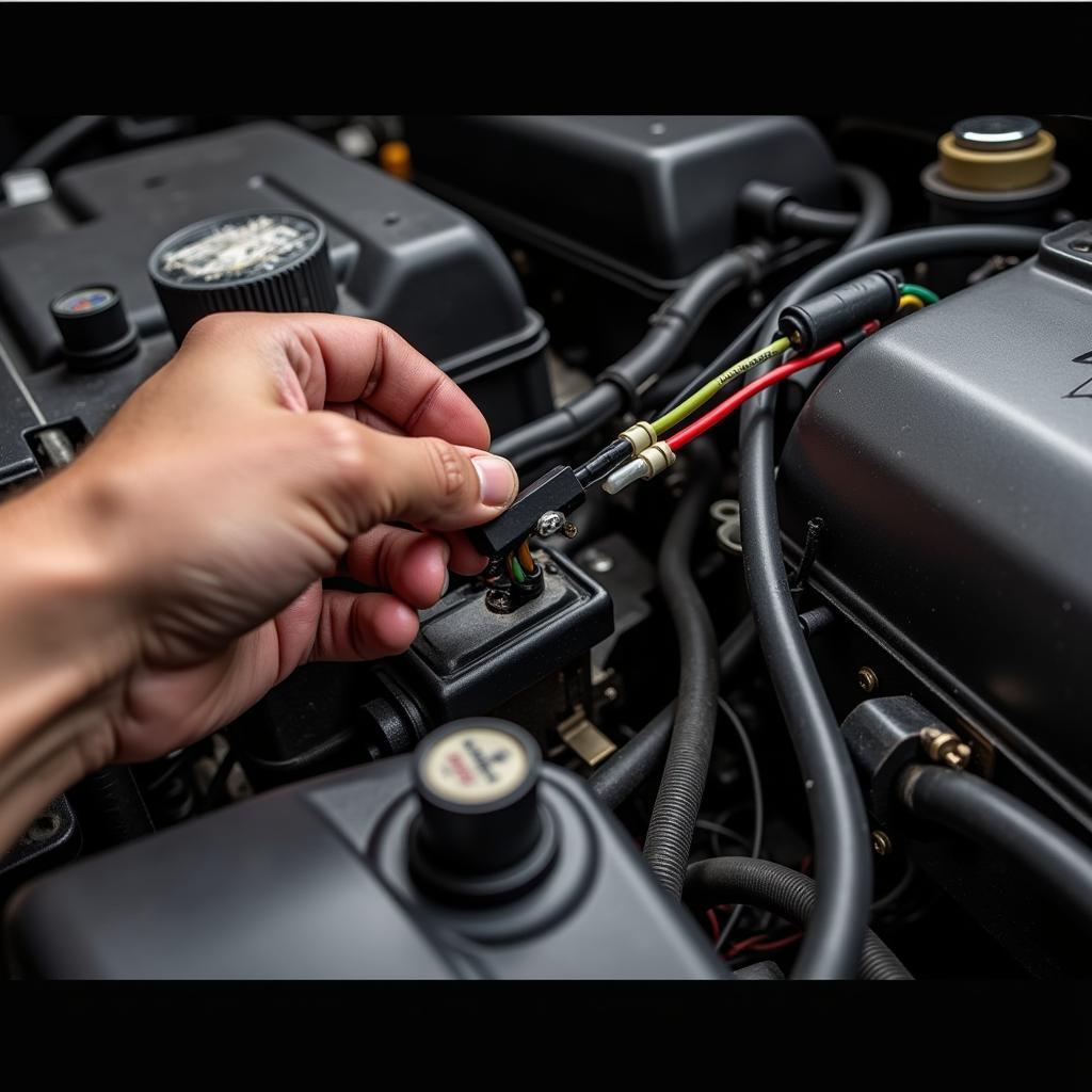 Inspecting Jeep Cherokee Wiring Harness for Water Damage