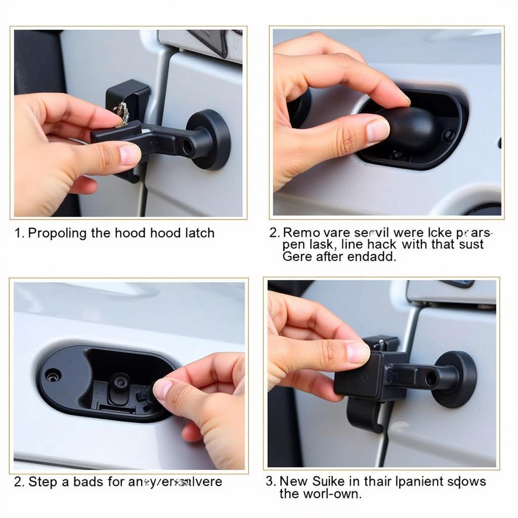 Jeep Hood Latch Installation