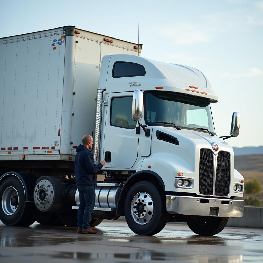 Job Displacement: Truck Driver Replaced by Autonomous Vehicle