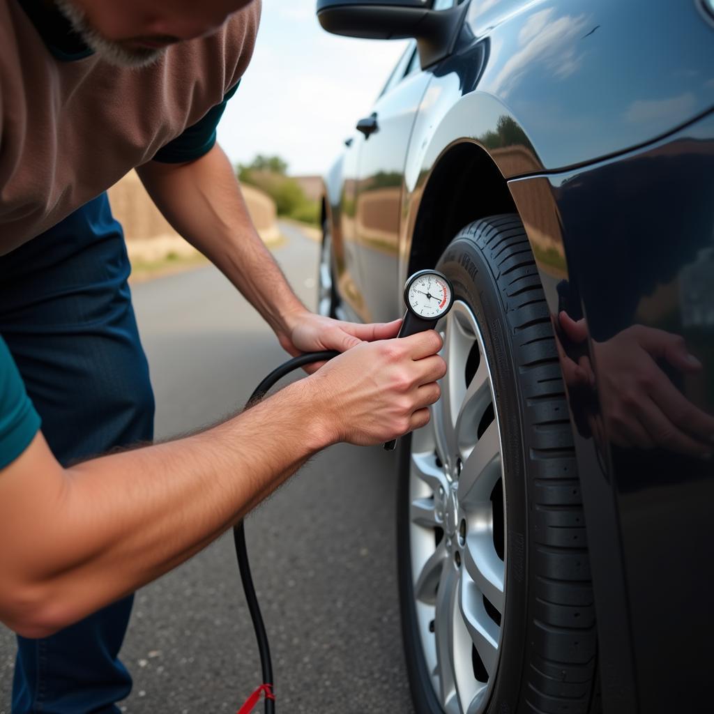 Kerrville TX Car Maintenance Tire Pressure Check