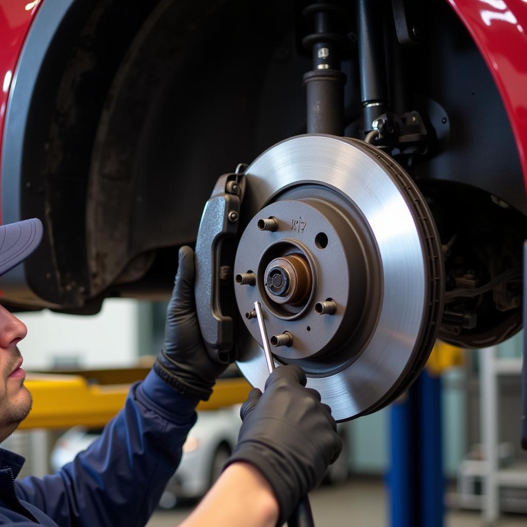 Kia Brake System Inspection