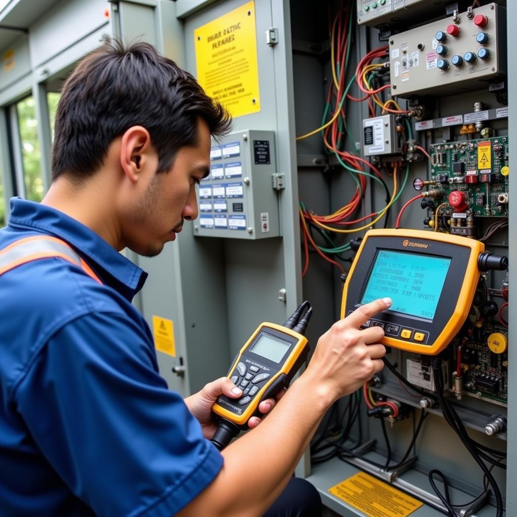 Langkawi Cable Car Electrical System Check