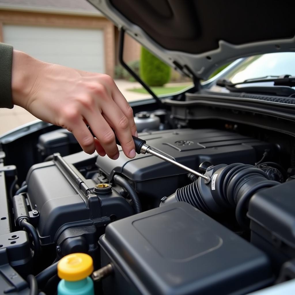 Last Minute Car Maintenance in Chesapeake: Checking Fluids