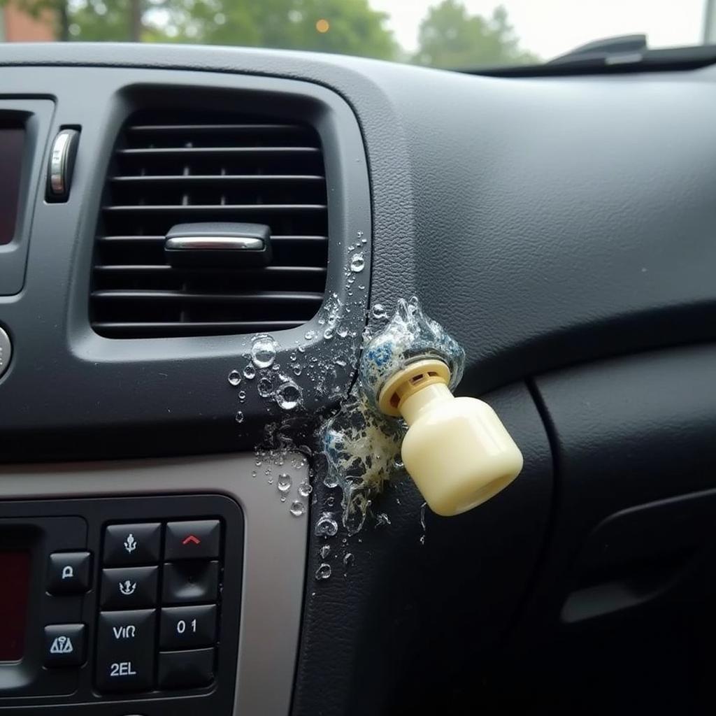 Leaking Car Air Freshener