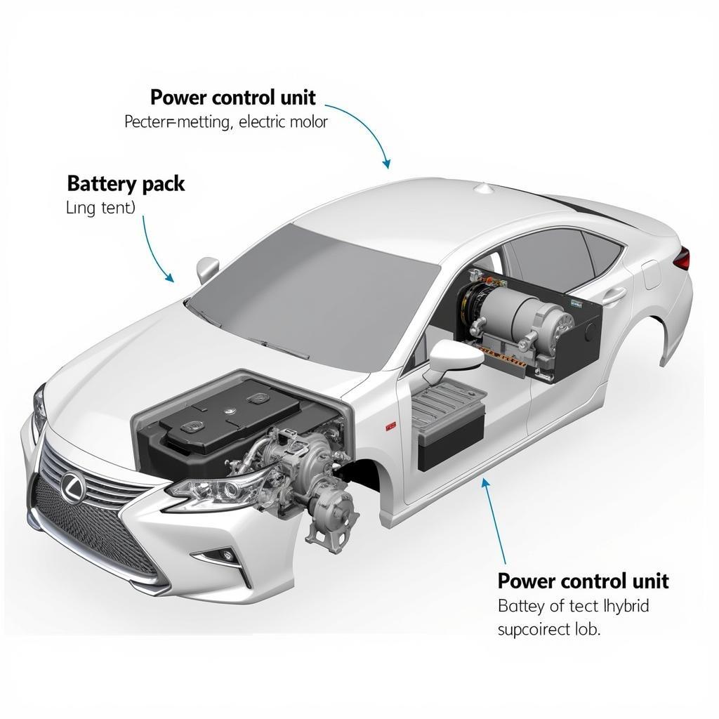 Lexus ES 300h Hybrid System Components