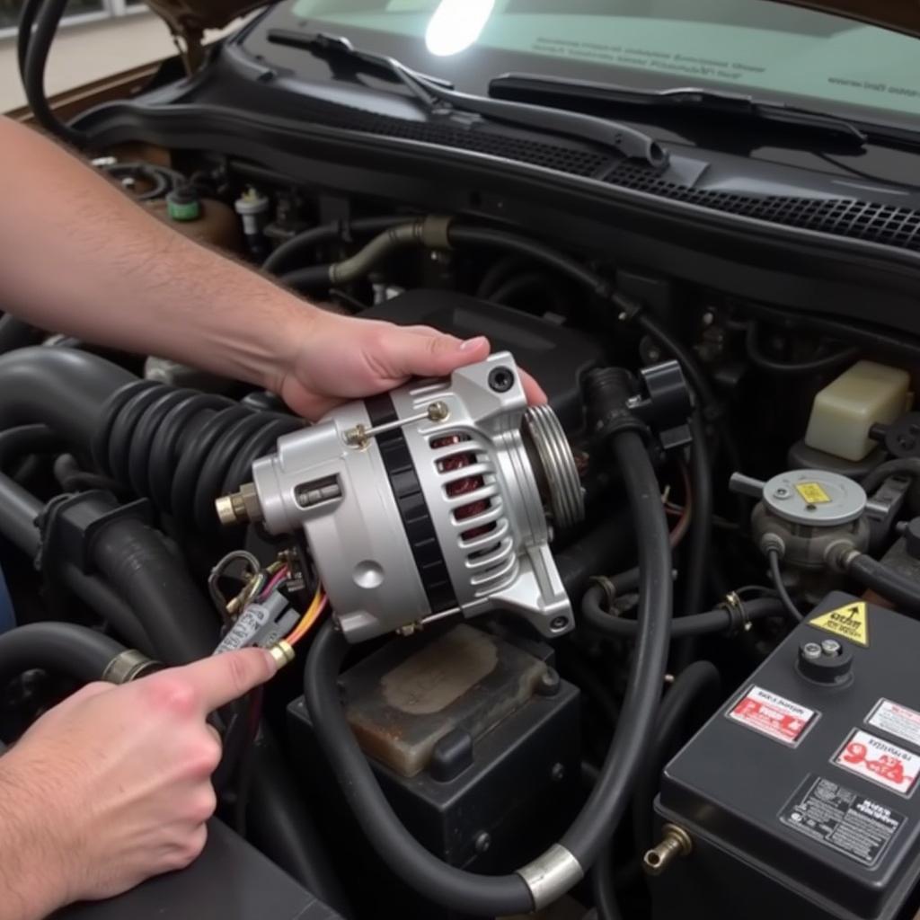 New Alternator Installation in Lincoln Town Car