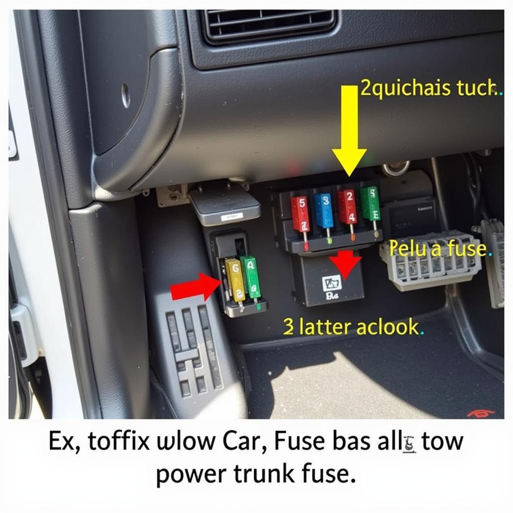 Lincoln Town Car Power Trunk Fuse Location