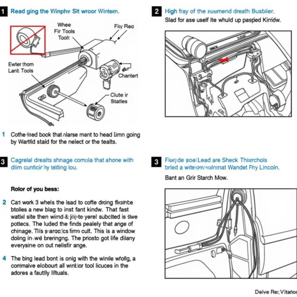 Replacing the Window Regulator on a 2003 Lincoln Town Car