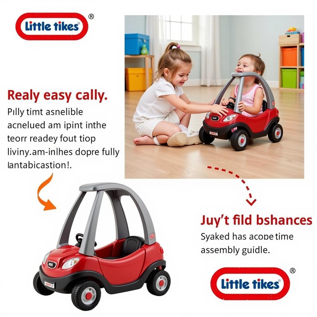 Fully Assembled Little Tikes Car Ready for Play