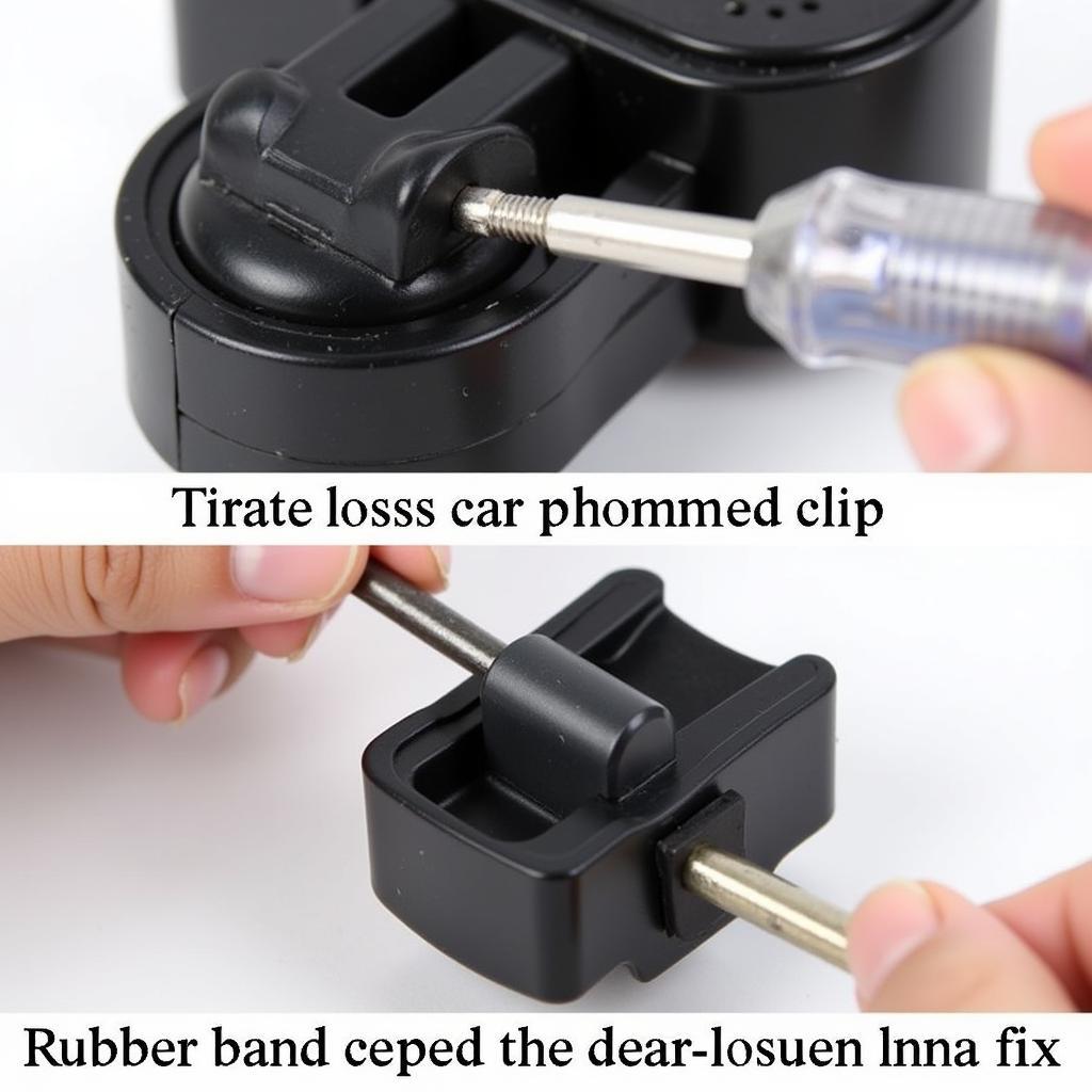 Loose Car Phone Holder Clip Repair