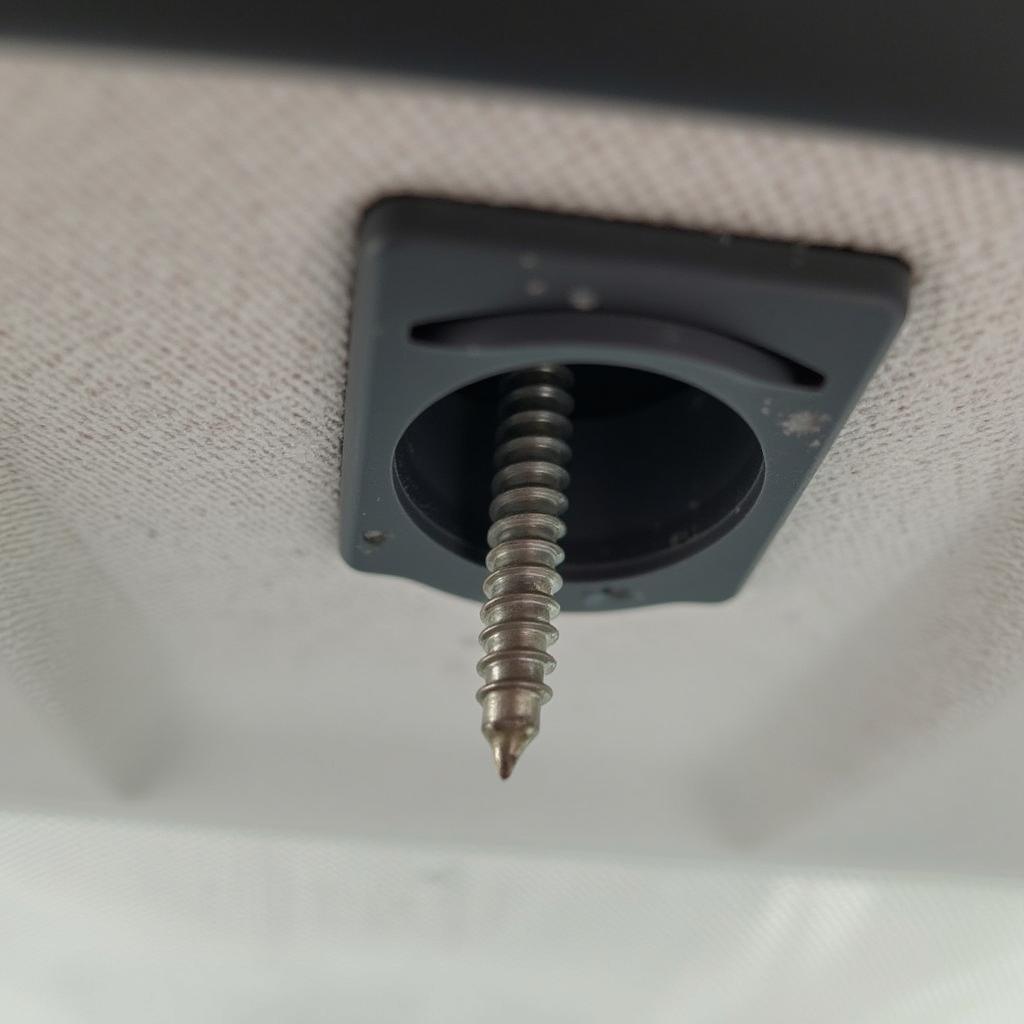 Loose Car Sun Visor Screw