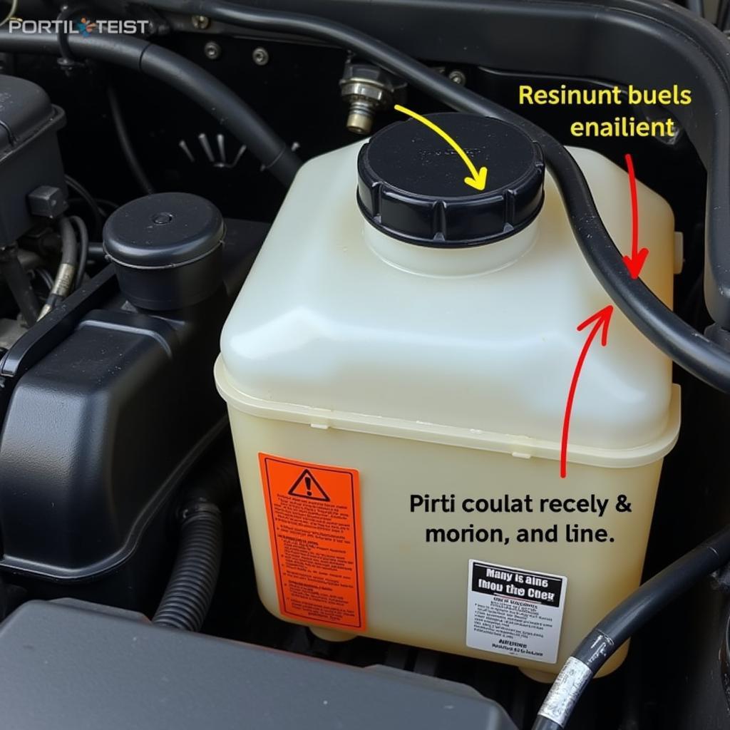 Car Overheating Due to Low Coolant Level