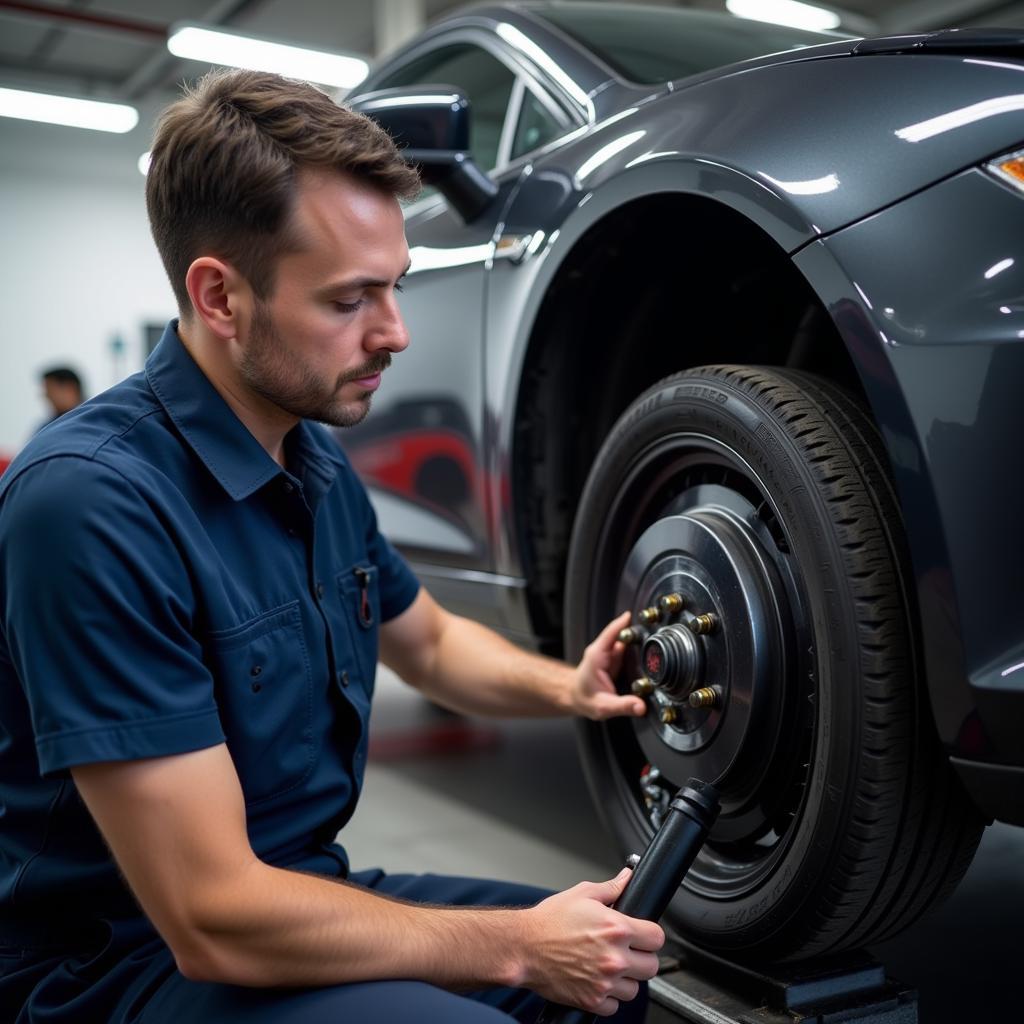 Inspecting a Low Maintenance Car