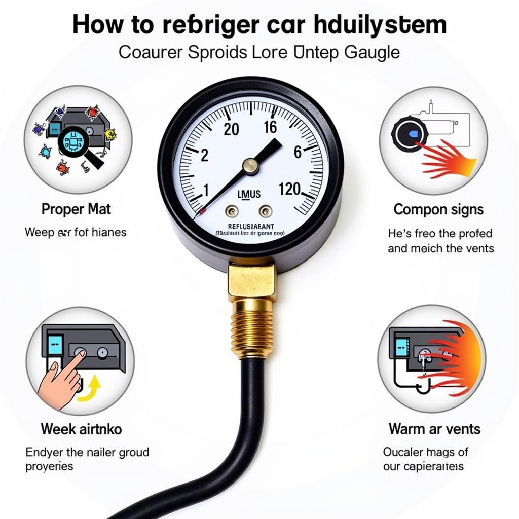 Signs of Low Refrigerant in Car AC