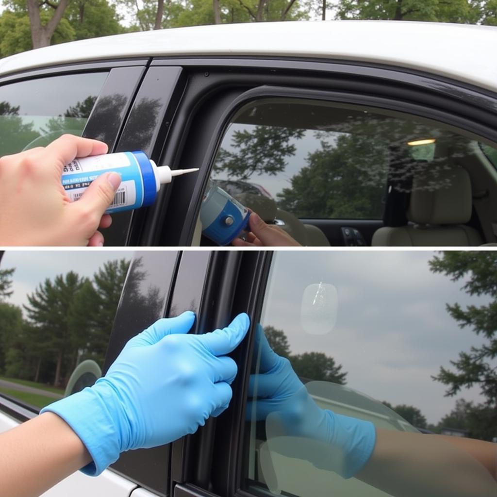 Lubricating Car Window Tracks