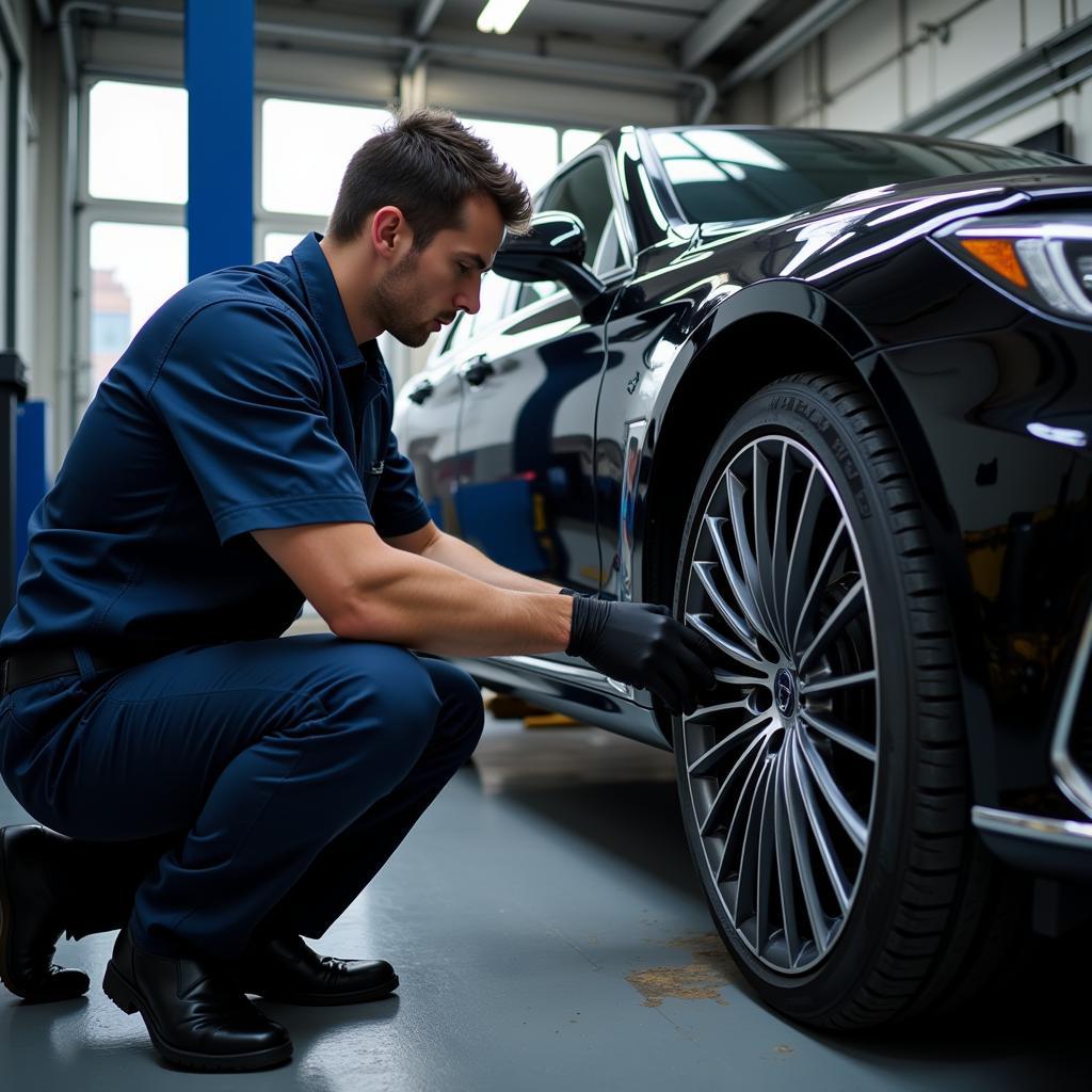 Luxury Car Regular Maintenance Check-up