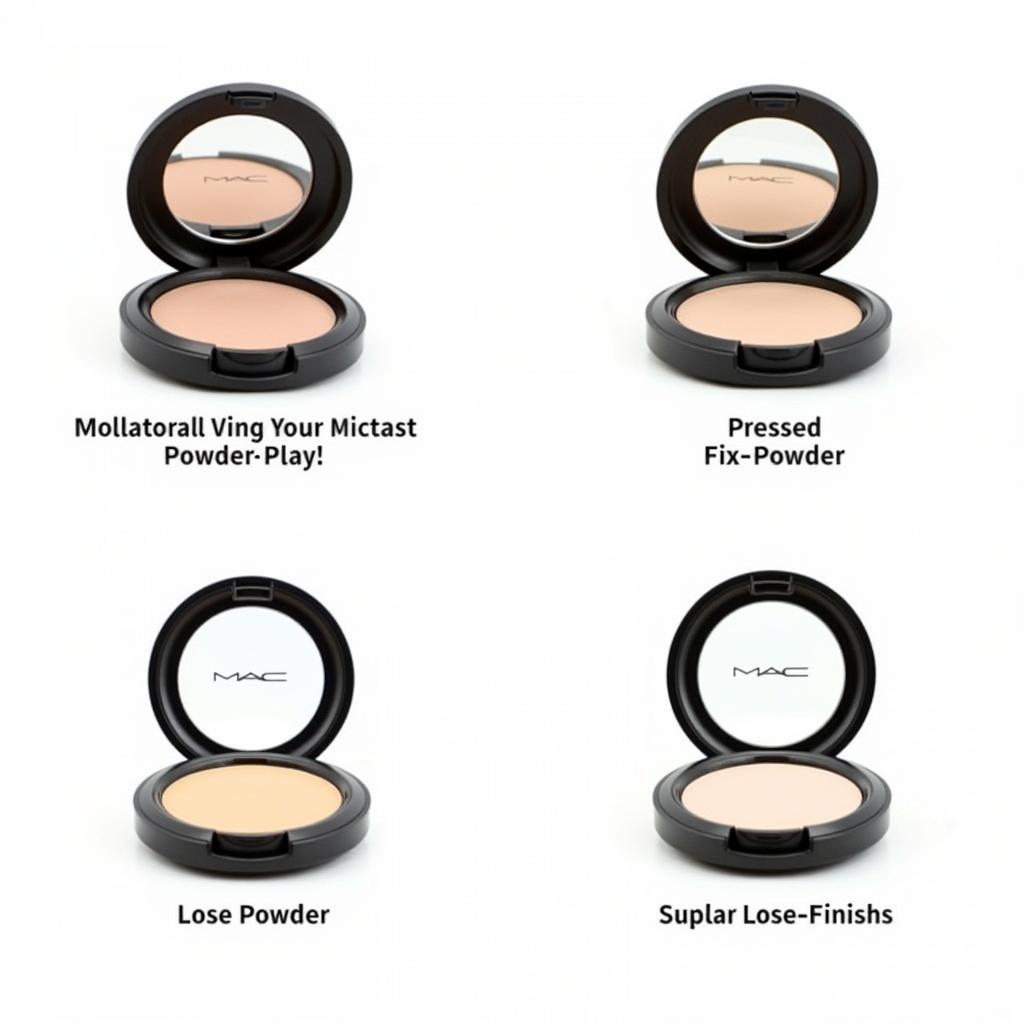 Different Types of MAC Studio Fix Powder