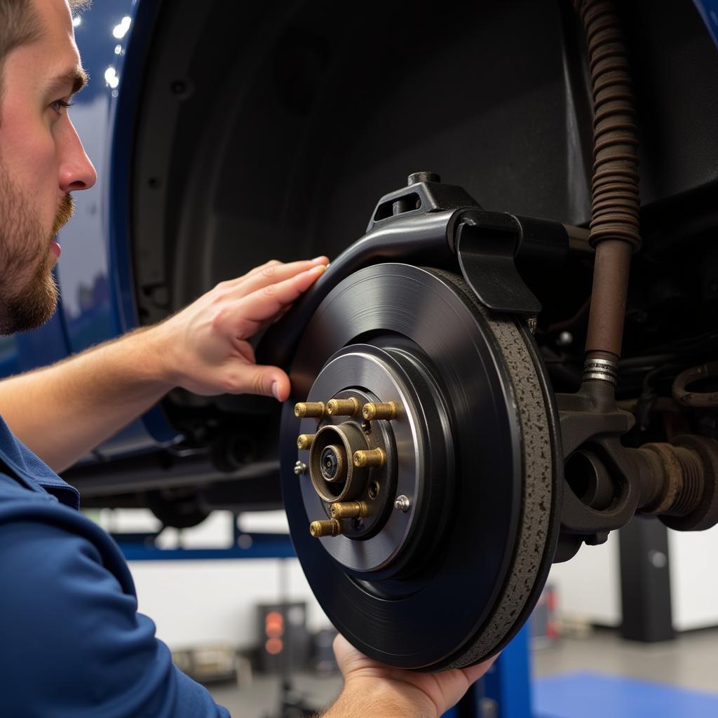 Maintenance Mania Car Winners 2019 Conducting a Brake Inspection