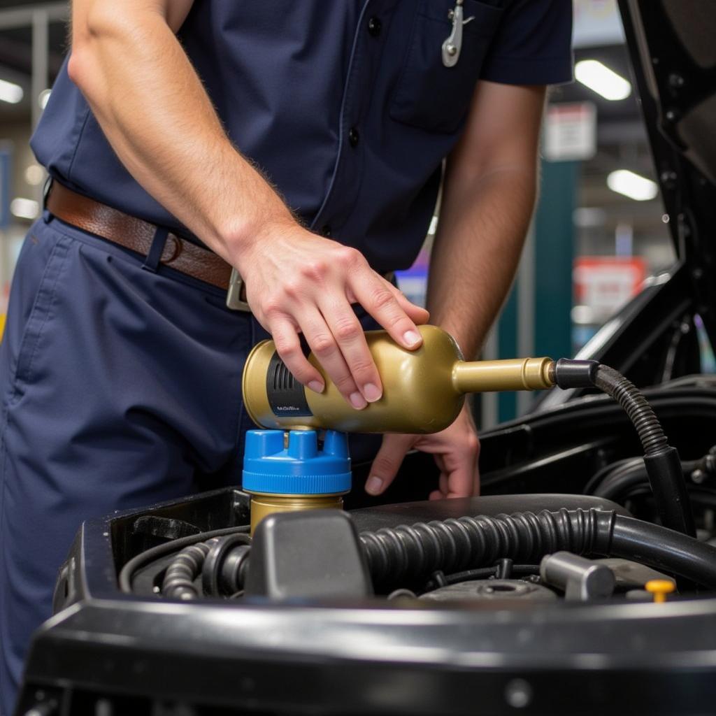 Maintenance Mania Car Winners 2019 Performing a Quick Oil Change