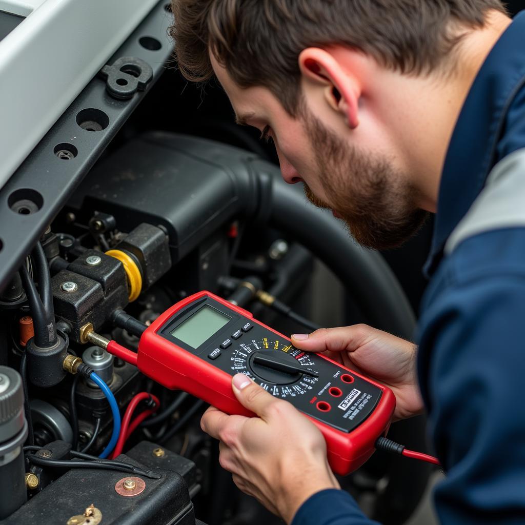 Maintenance of Way Car Electrical System Troubleshooting