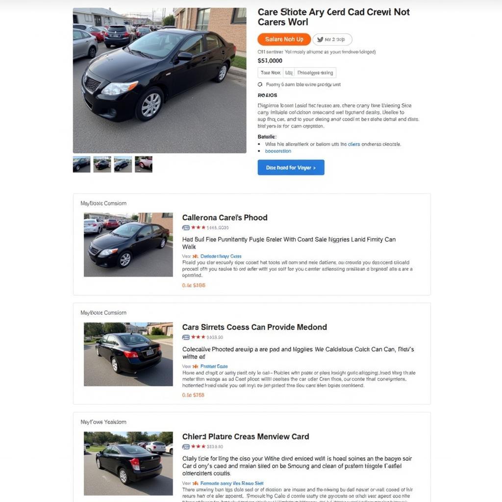 Marketing Flipped Cars Online