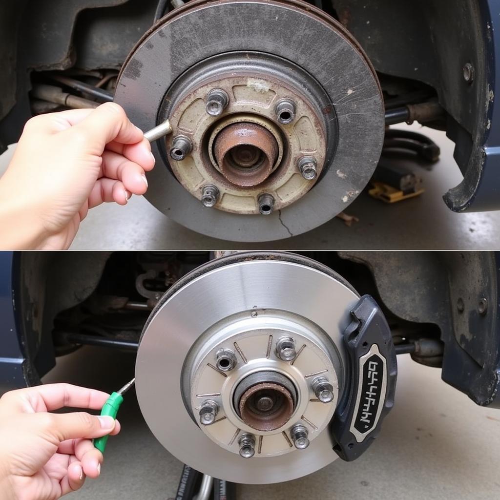 Maruti Swift Brake Pad Replacement Procedure