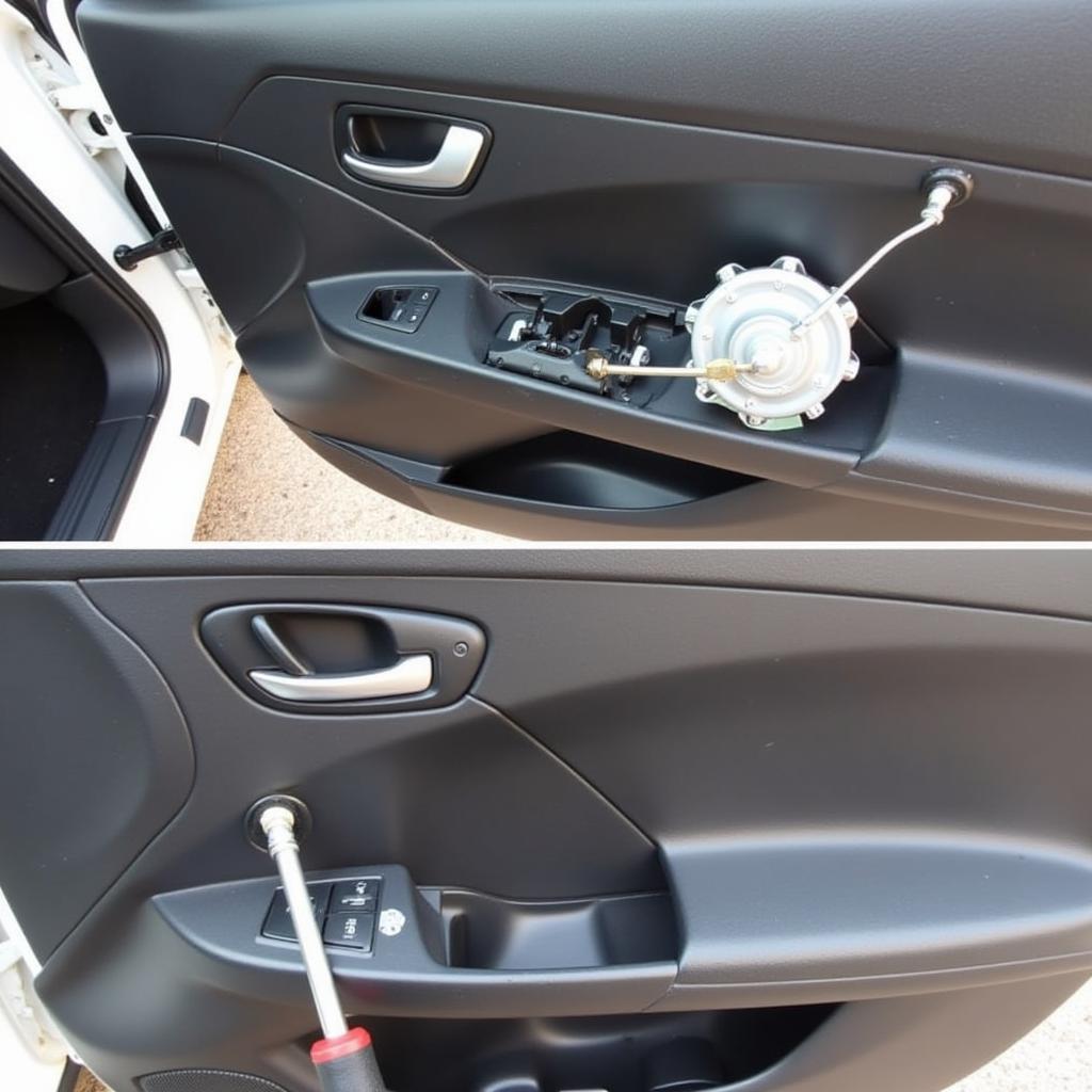 Replacing the Window Regulator on a 2009 Mazda 3