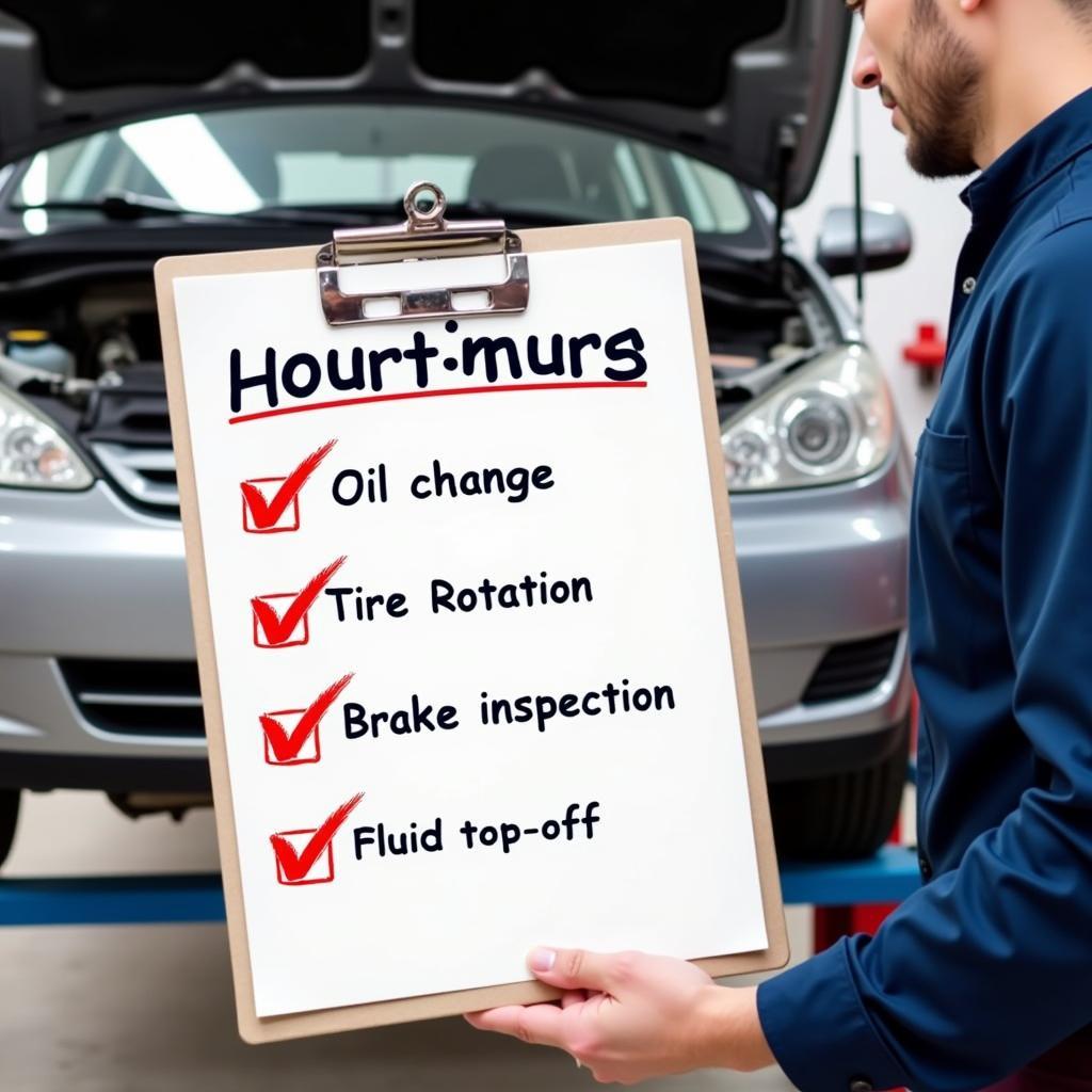 Mi Car Maintenance Checklist