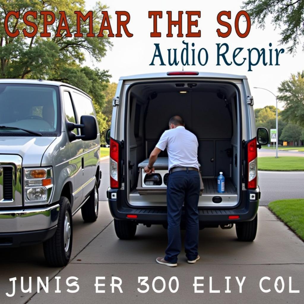 Mobile Car Audio Repair Service at Customer Location