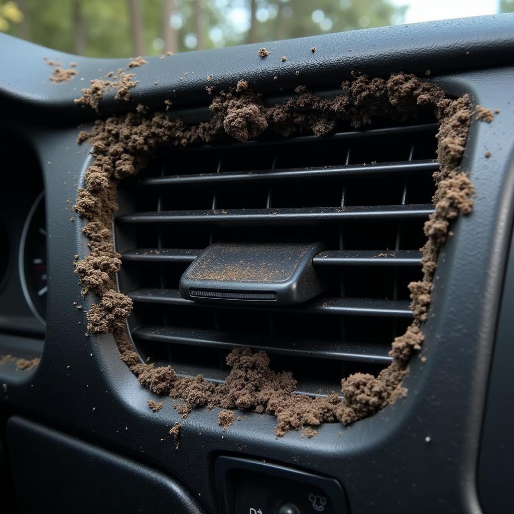 Mold Growth in Car AC Vents