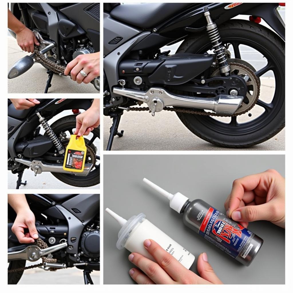 Motorcycle Chain Cleaning and Maintenance