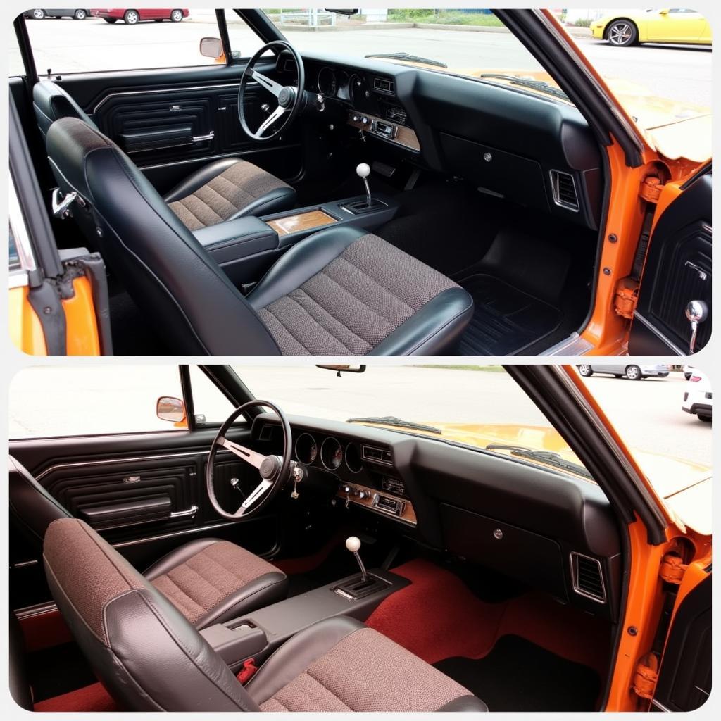 Restoring the Interior of a Classic Muscle Car