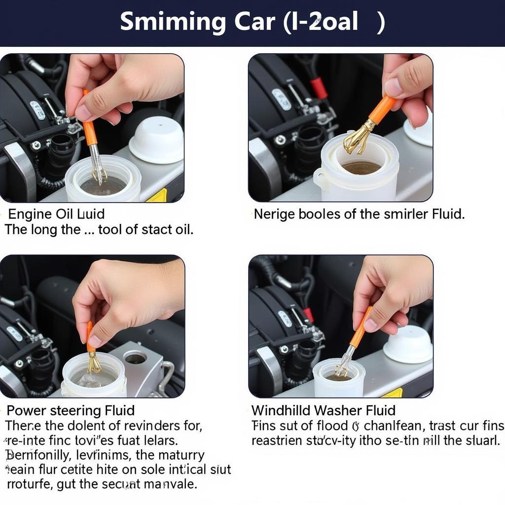 Checking Car Fluid Levels in a New Car