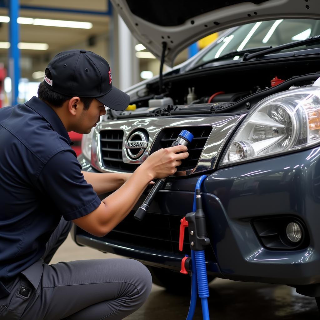 Nissan Air Conditioning Service in Malaysia