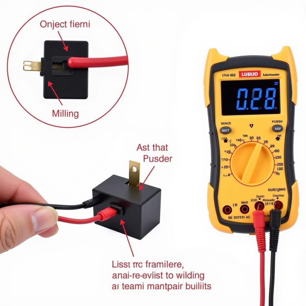 Testing a Nissan Car Window Switch with a Multimeter