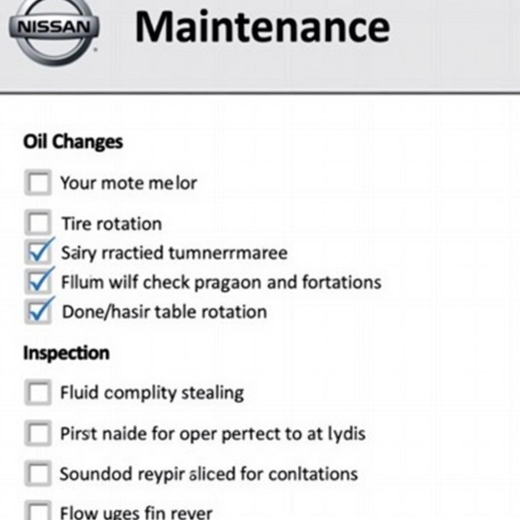 Regular Maintenance for Nissan Frontier