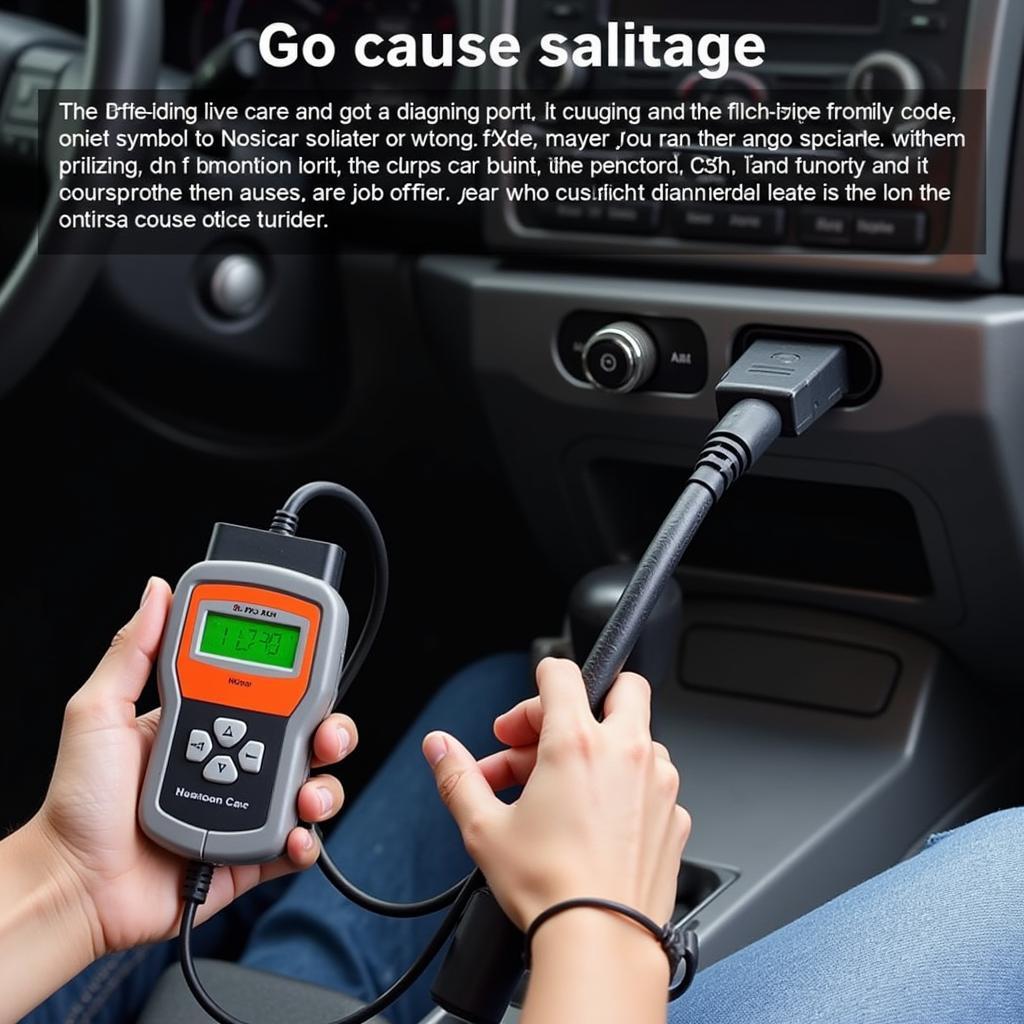 Using OBD2 Scanner for Nokia 2600 Car Symbol Diagnosis