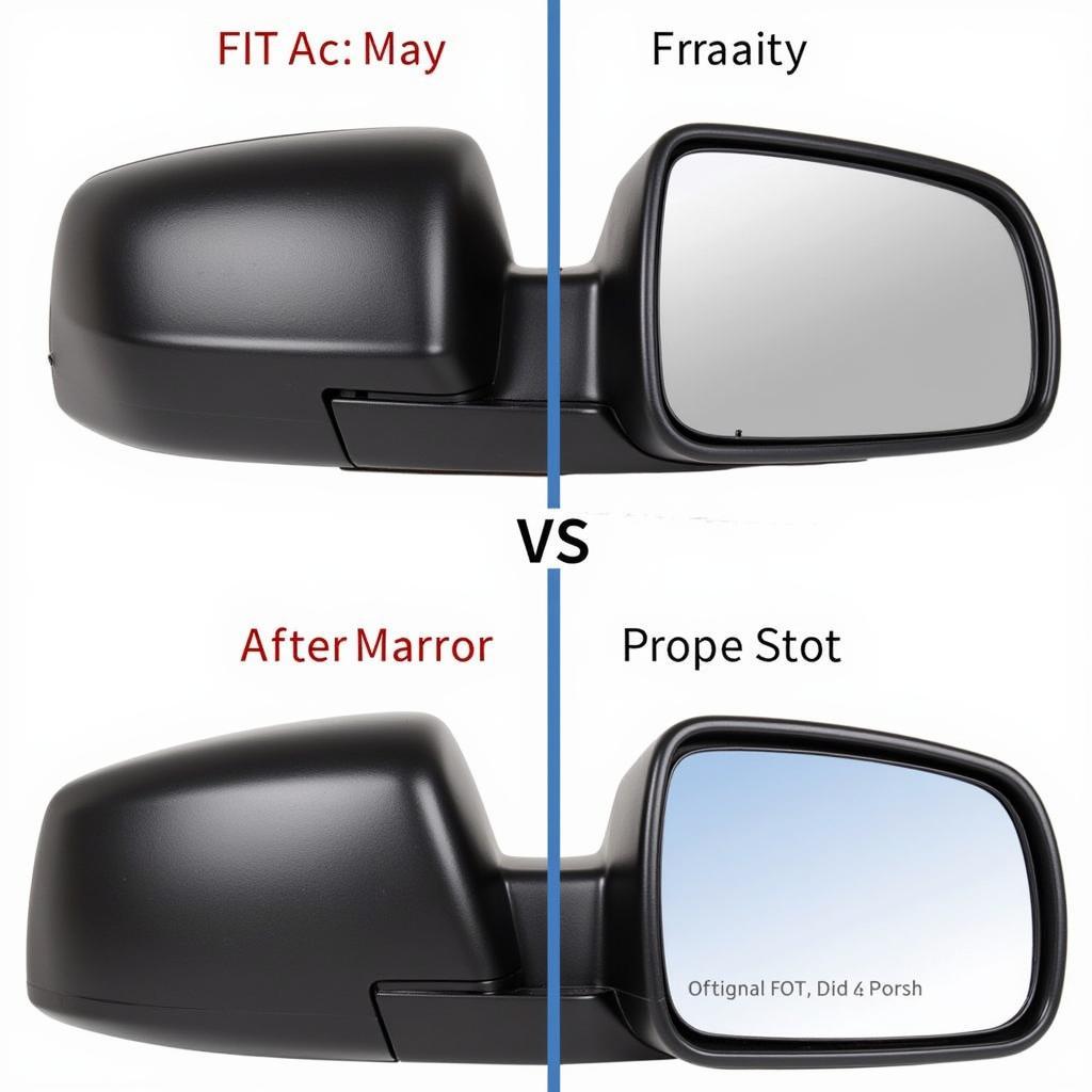 OEM vs. Aftermarket Side Mirror Comparison in Burbank