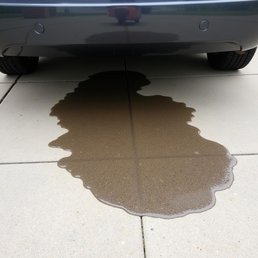 Oil Leak Under Car