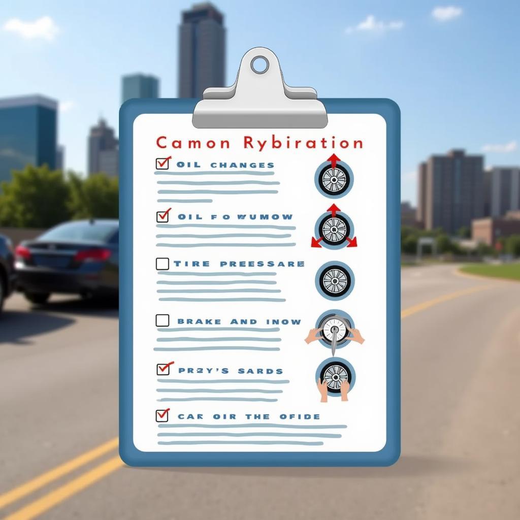 Oklahoma City Car Maintenance Checklist