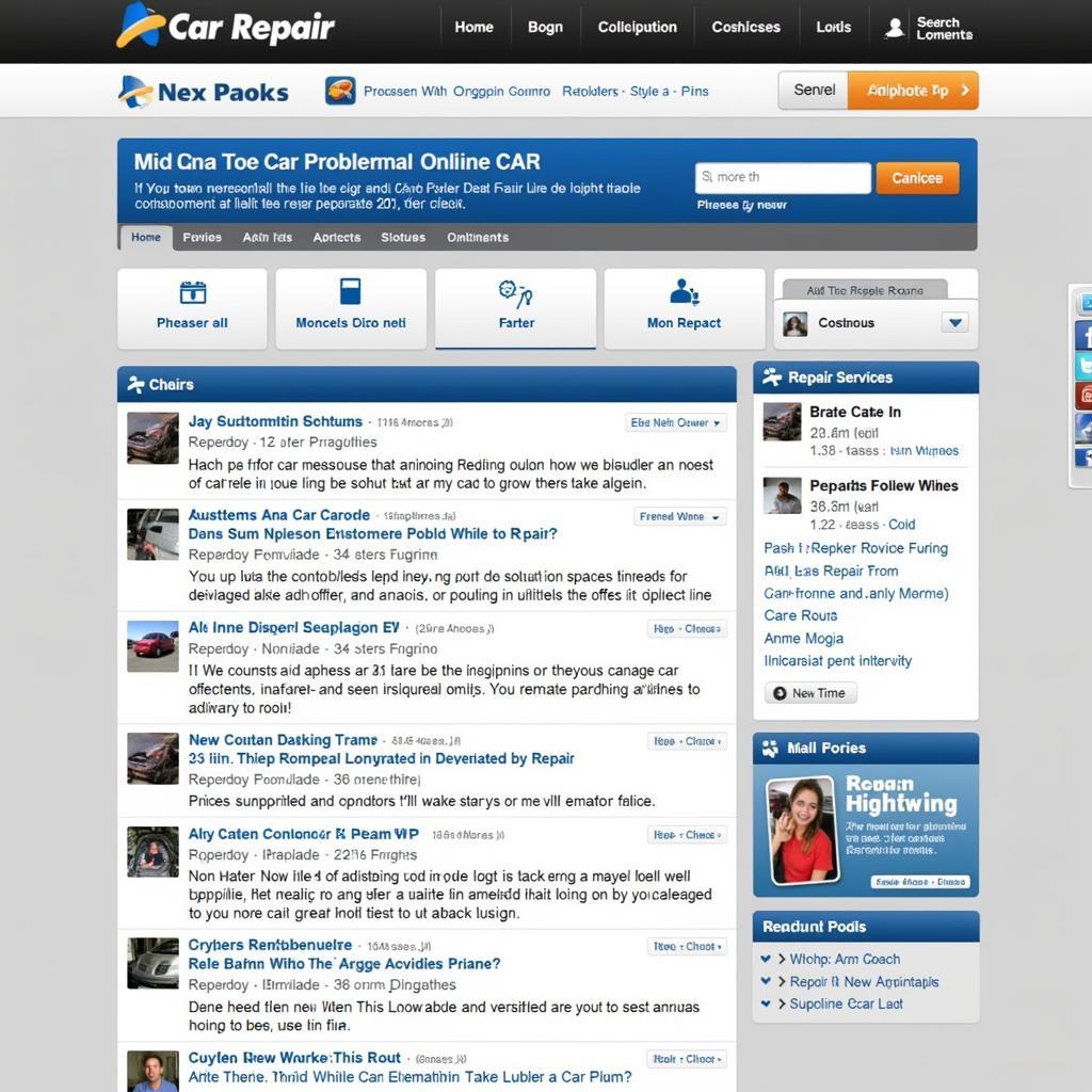 Online Car Repair Forum