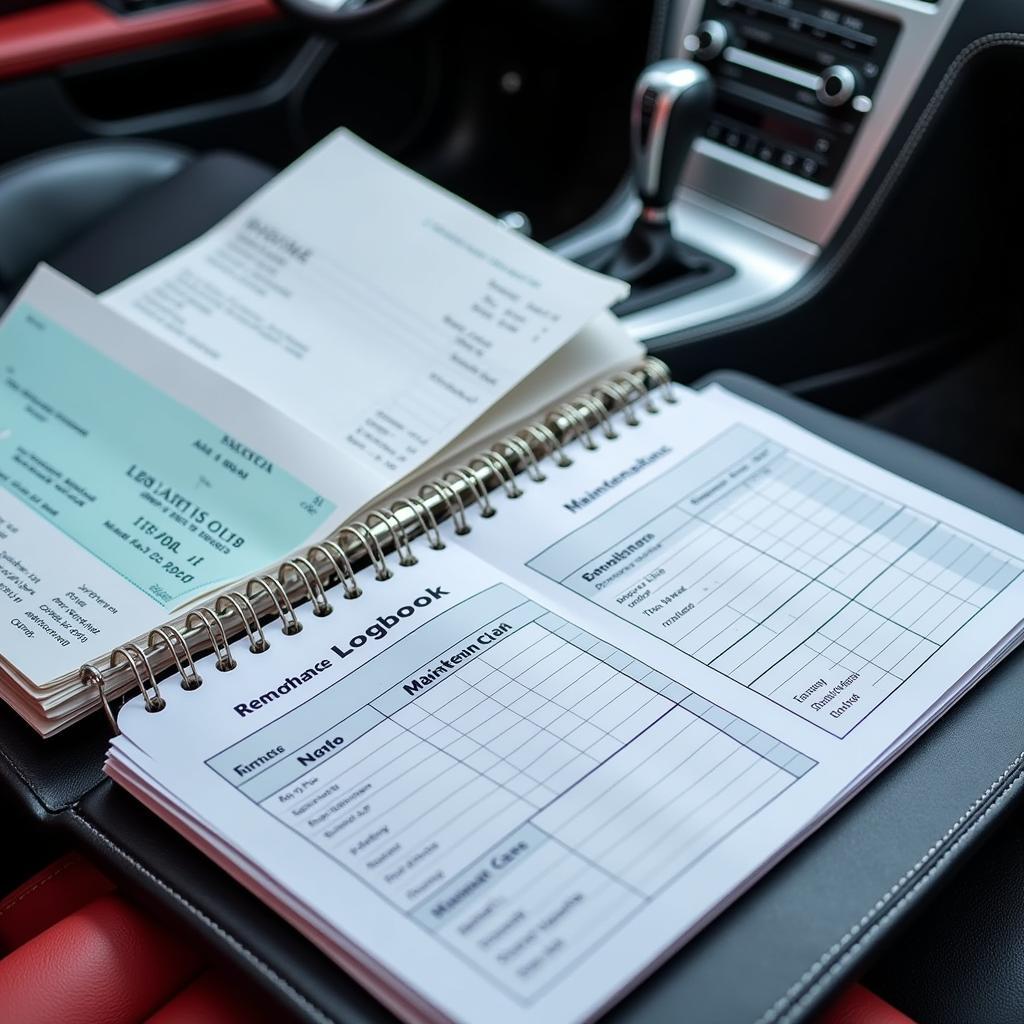 Organized Car Maintenance Records