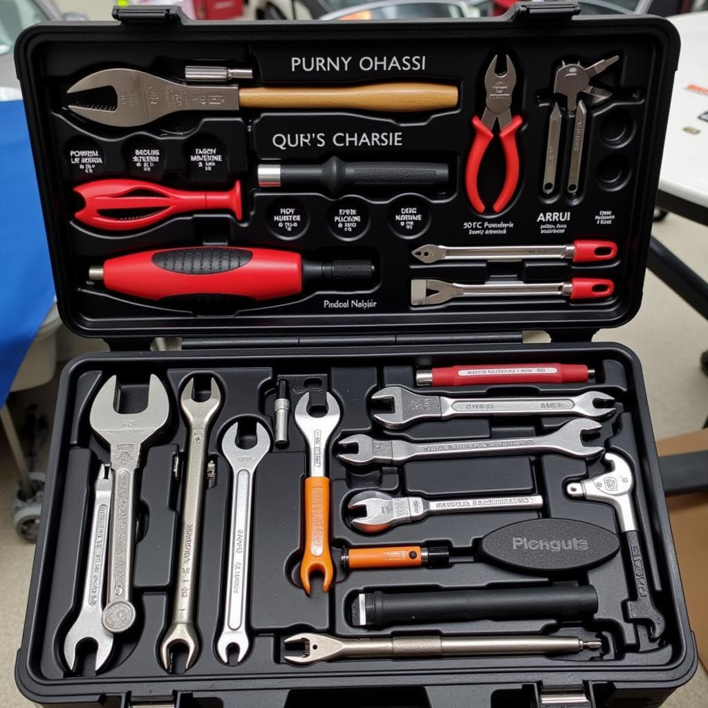 Organized Tool Box for Car Repair