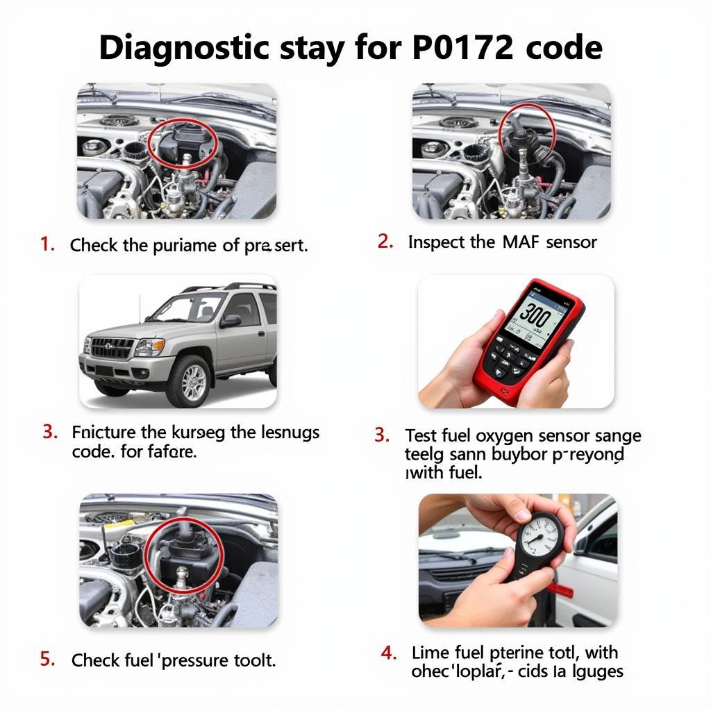 Diagnosing a P0172 Code