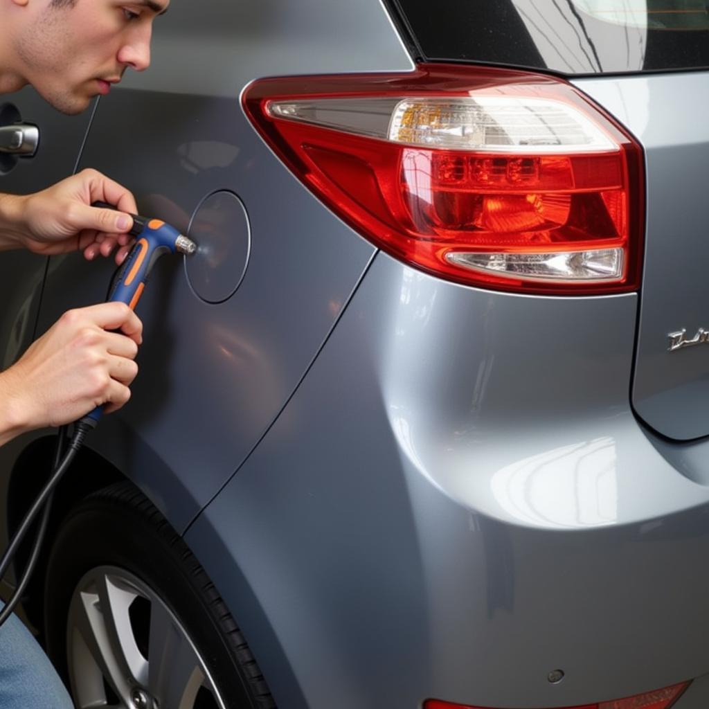 Paintless Dent Repair Process