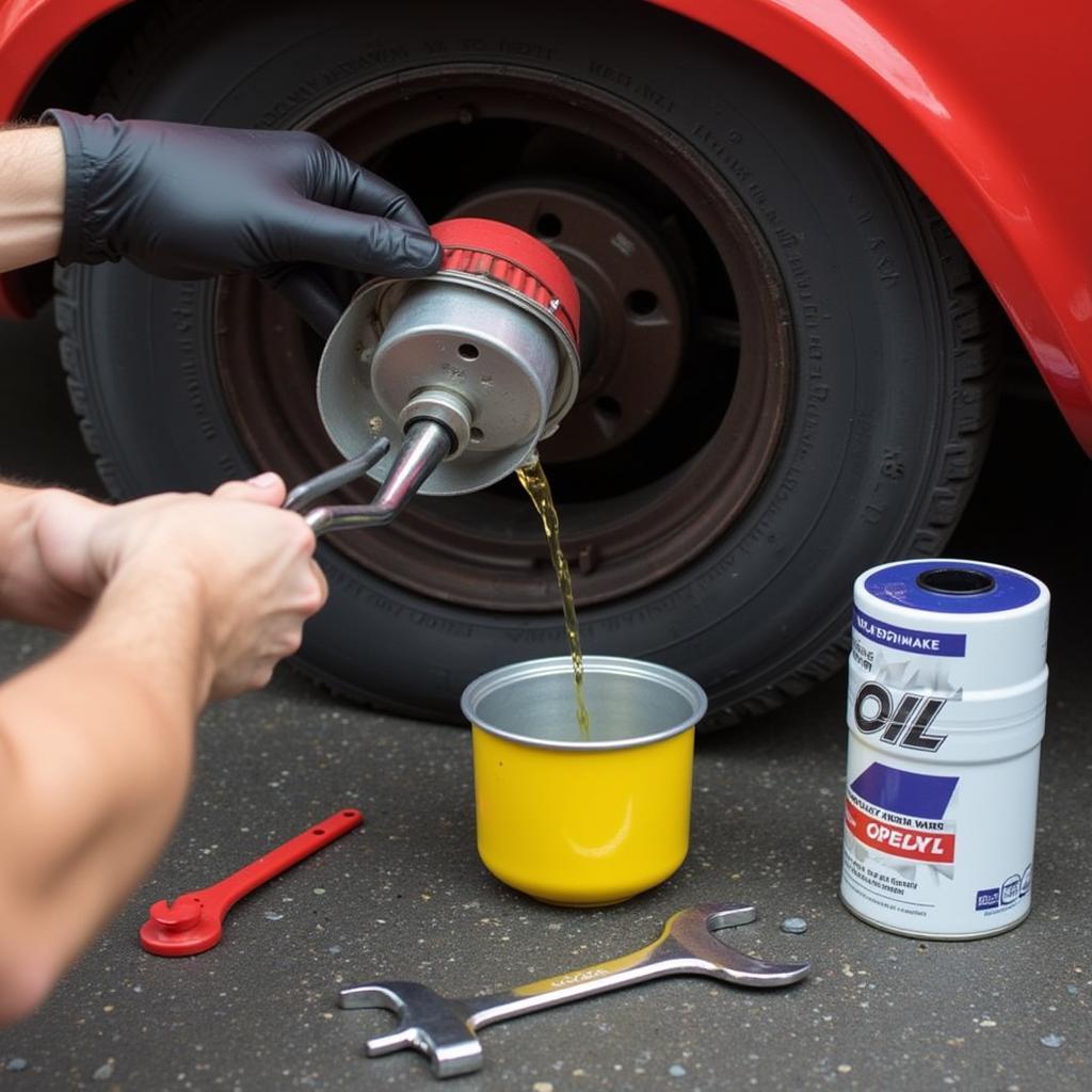 Performing Essential Maintenance on a Beater Car