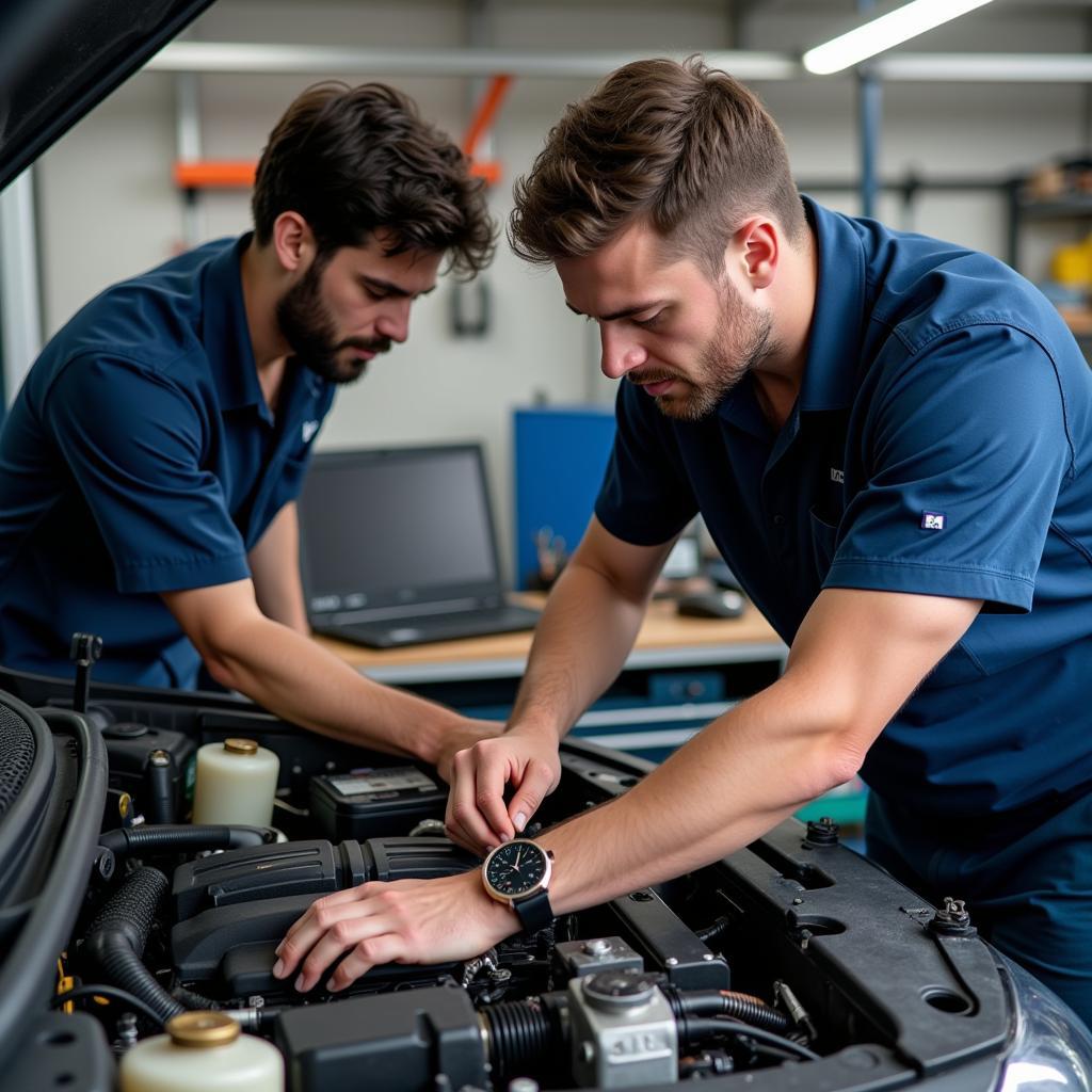 Performing Routine Car Maintenance