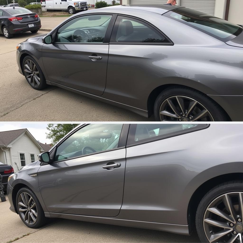 Polished Car After Paint Repair