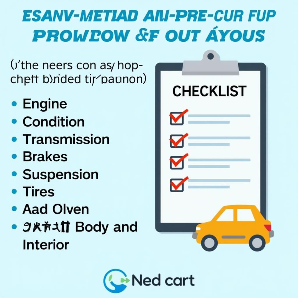 Pre-Purchase Inspection Checklist for Used Cars